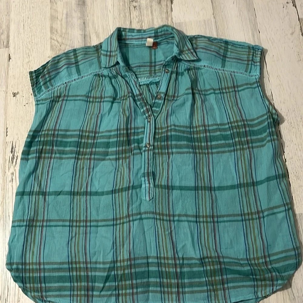 Pilcro The Serena Surf Henley Size XS - Picture 4 of 10